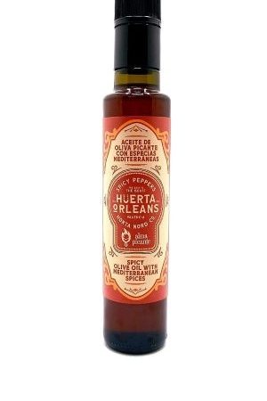 aceite picante suave huerta orleans